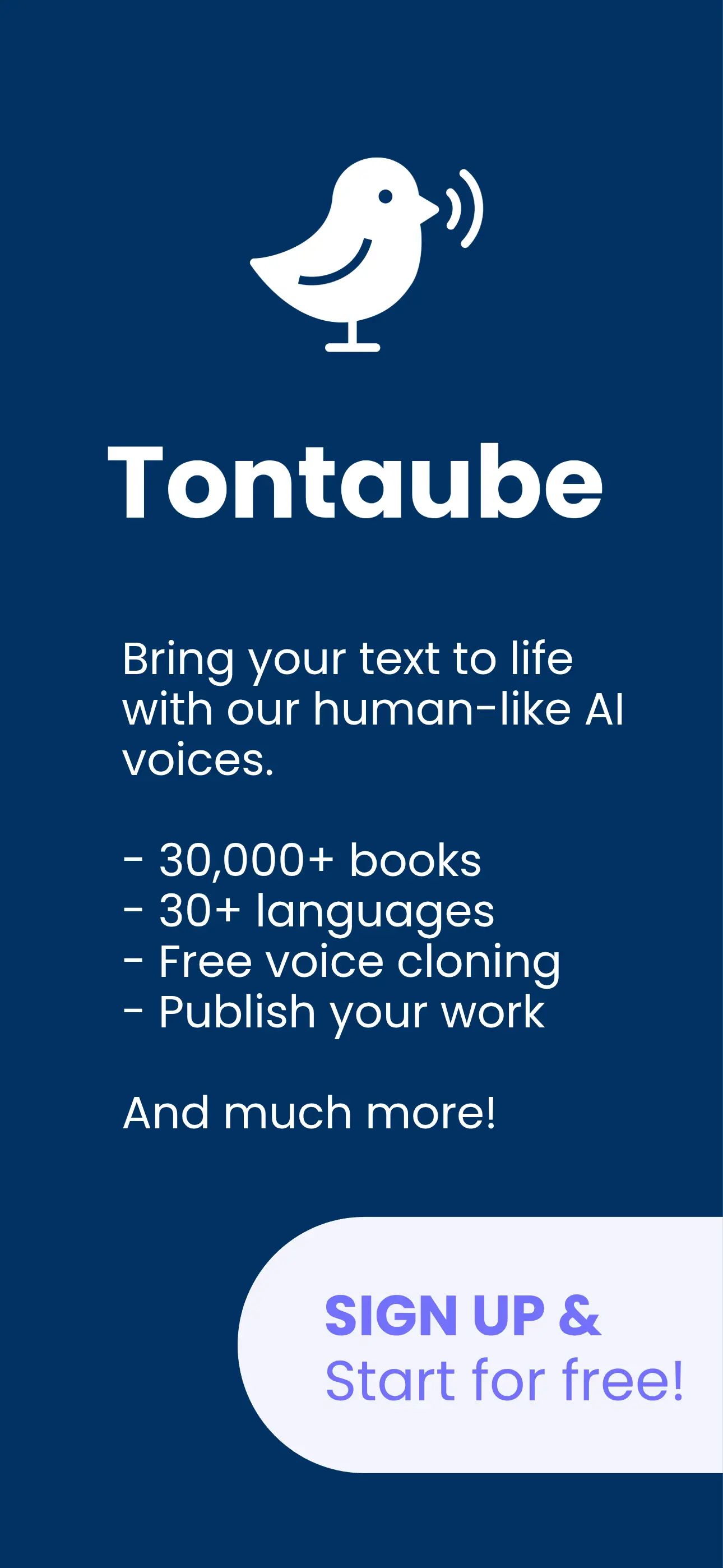 Tontaube App Screenshot 1